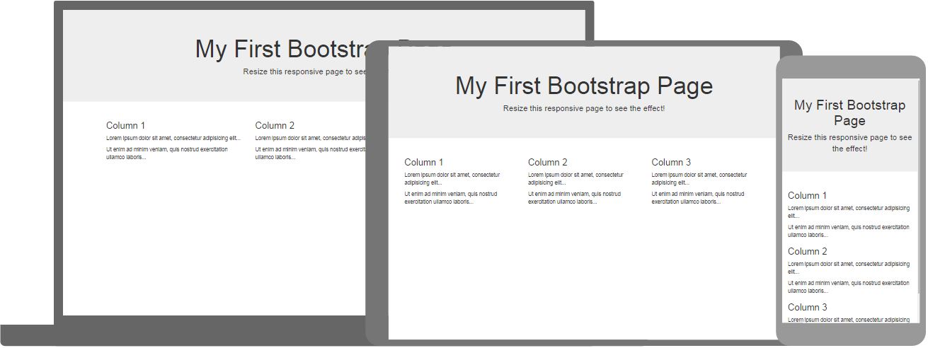 响应式 Bootstrap 页面